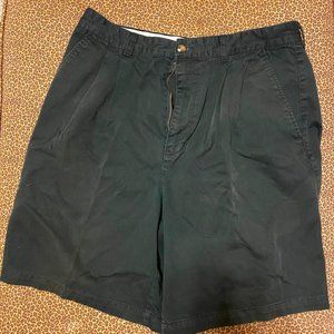 Men's Farah Black Cotton Shorts 34W